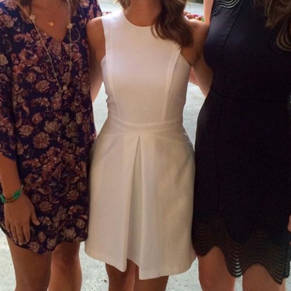 Armani Exchange White Dress